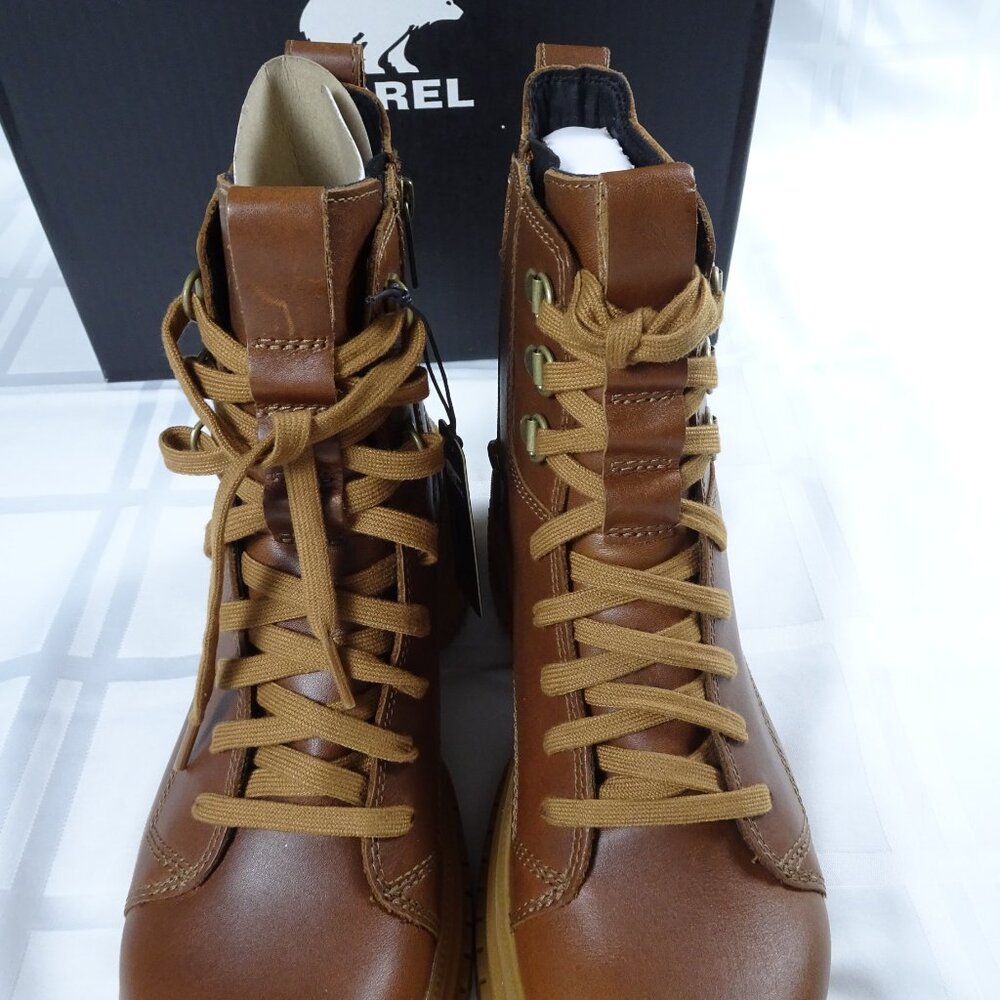 Sorel - ONA Ave Boot Lace, Brown, Waterproof Women's 8.5 - NEW - Picture 5 of 11